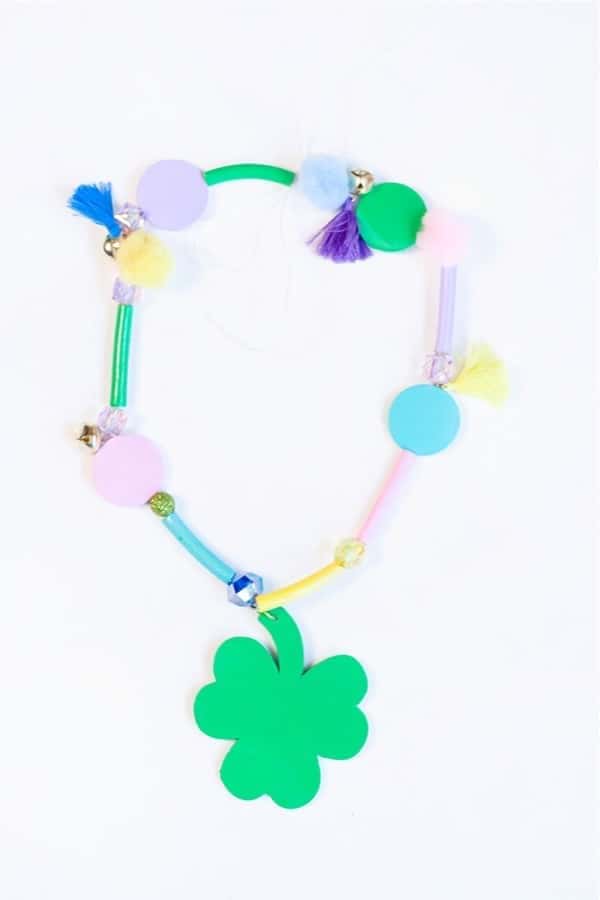 Lucky Charm Kids Necklace Craft