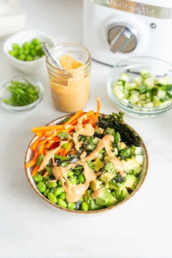 VEGAN SUSHI BOWL