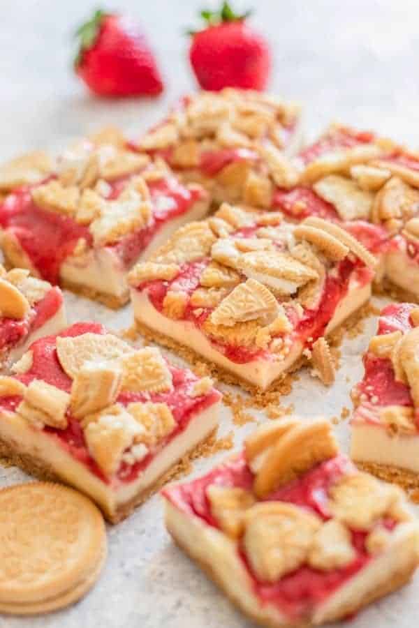 Strawberry Cheesecake Bars