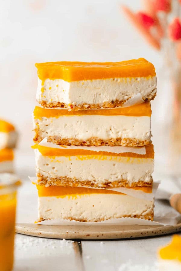 Vegan Mango Cheesecake