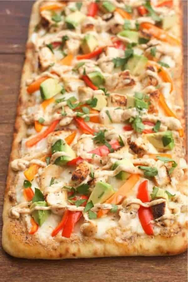 Cajun Chicken Flatbread