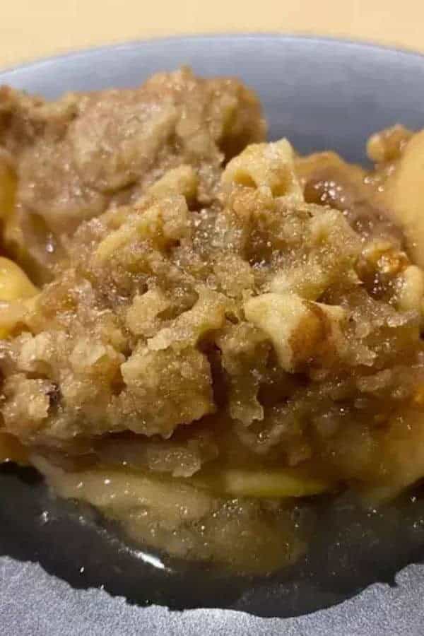 SLOW COOKER APPLE CRISP