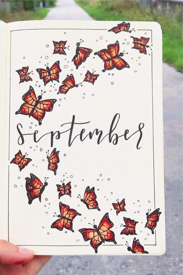 Butterfly Fall Cover Spread