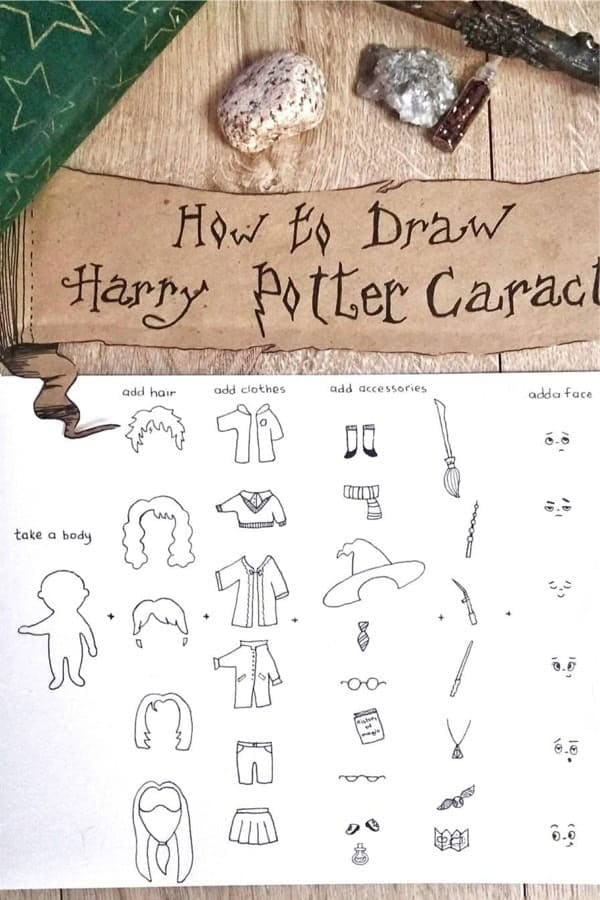 How To Draw Harry Potter