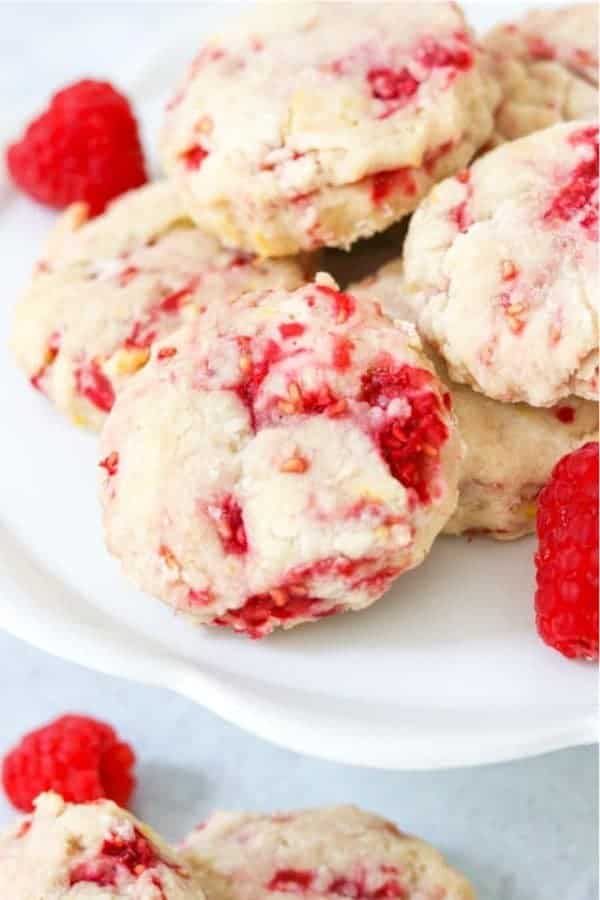 Raspberry Cream Cheese Scones