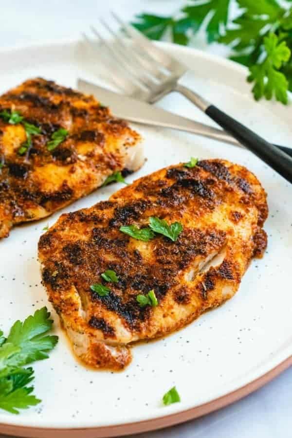 GRILLED COD