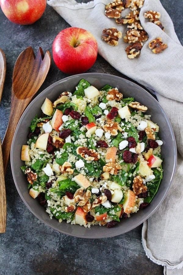 APPLE WALNUT QUINOA SALAD