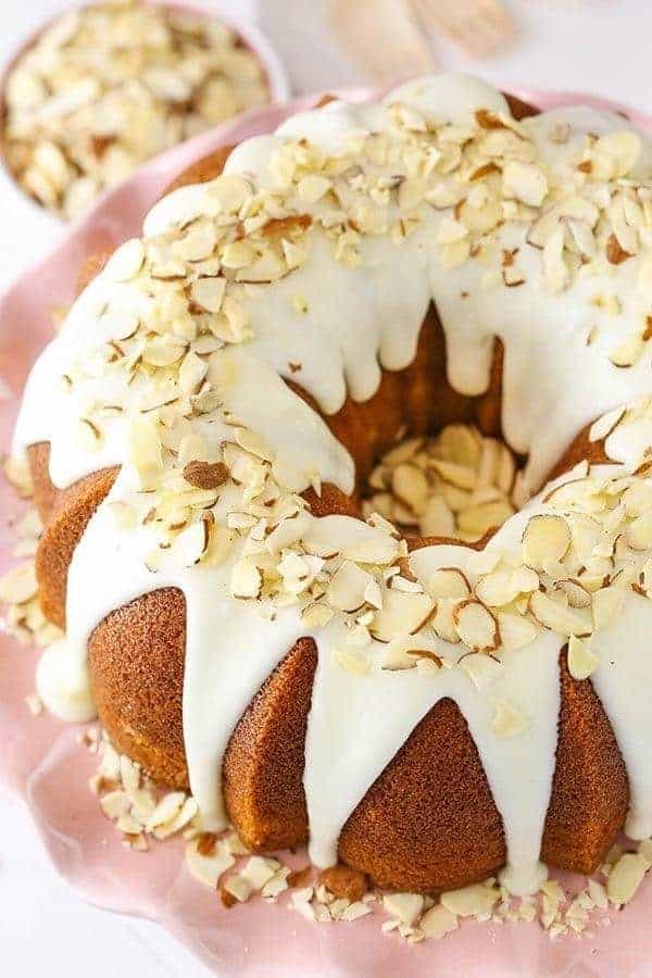 ALMOND AMARETTO BUNDT CAKE