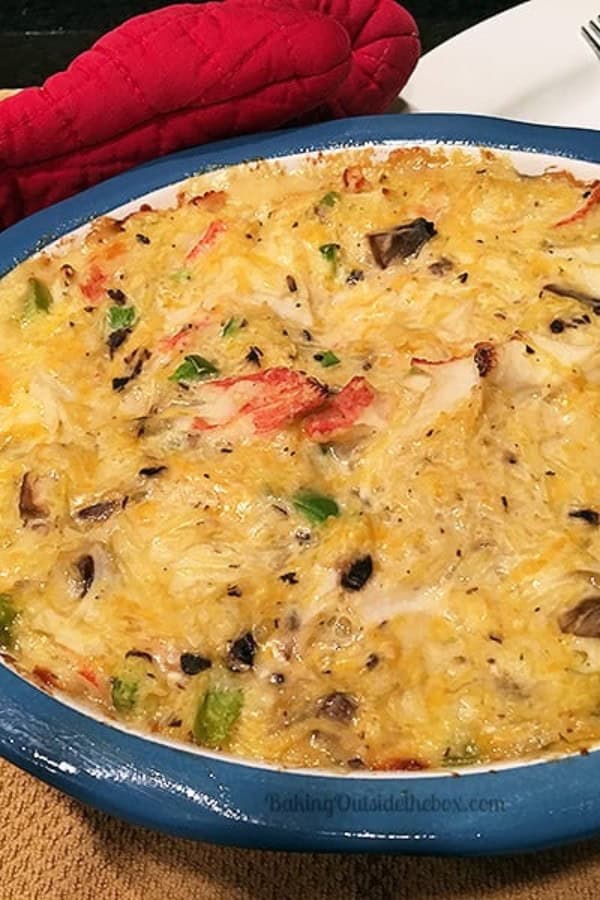 LOW-CARB CRAB TETRAZZINI