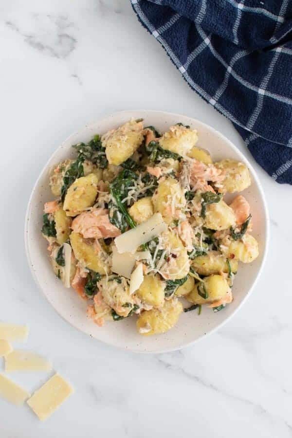 SALMON GNOCCHI