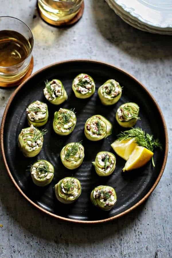 CUCUMBER ROLL-UPS