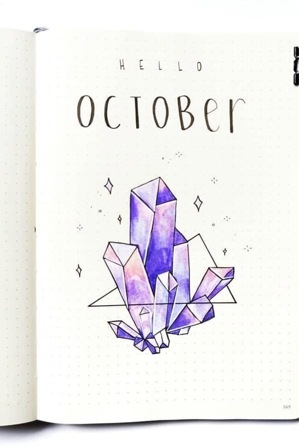 Purple October Cover Page