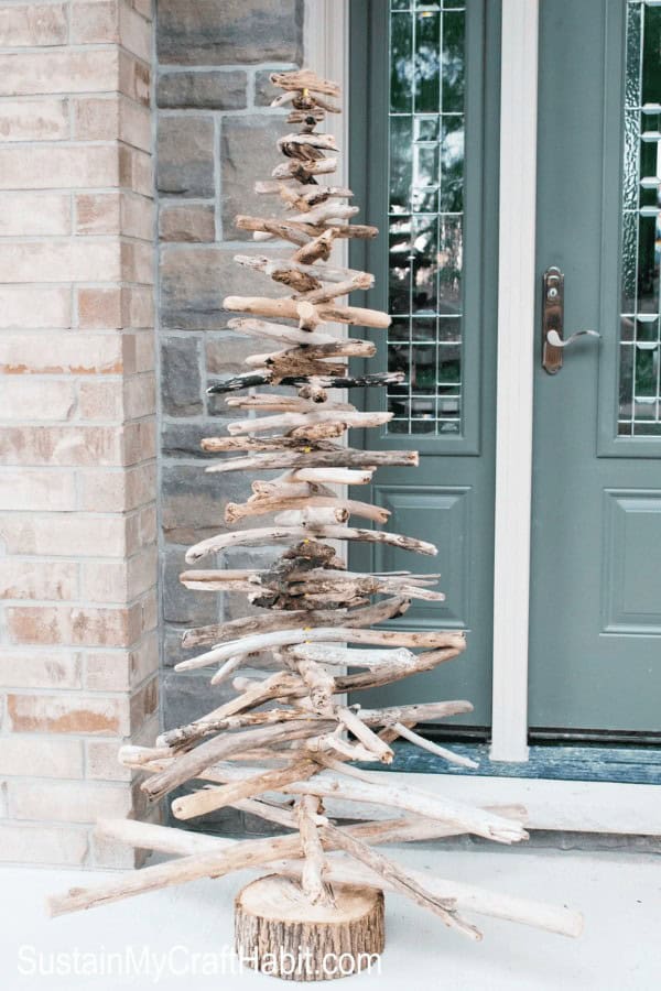 Driftwood Christmas Tree