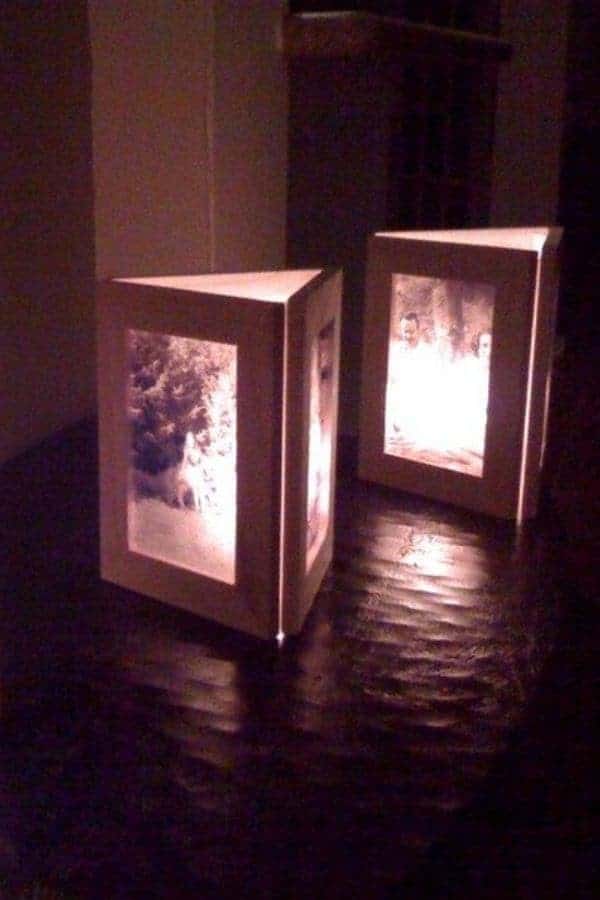 GLOWING PHOTO LUMINARIES