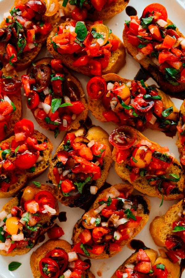 Tomato Basil Bruschetta