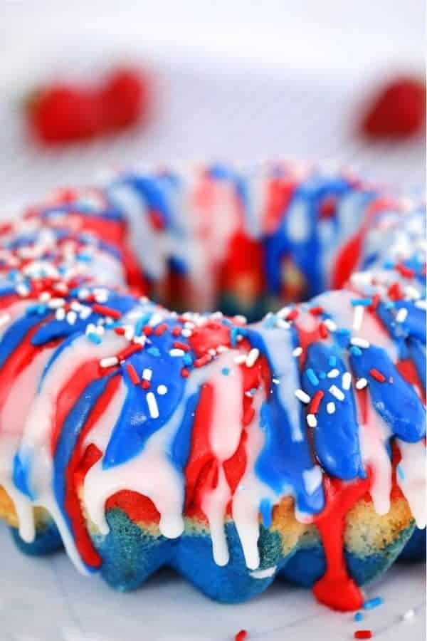 Patriotic Bundt Cake Recipe