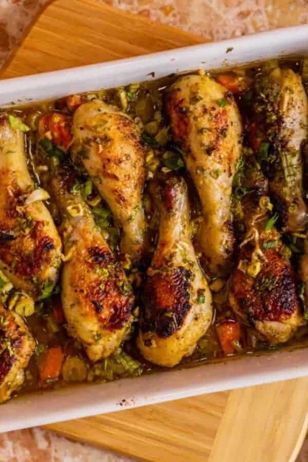 CROCKPOT LEMON HERB CHICKEN