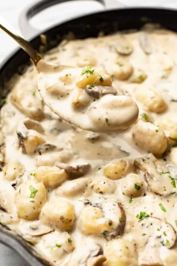 CREAMY BOURSIN GNOCCHI