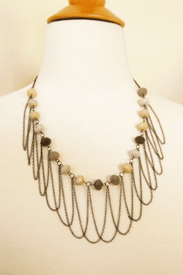 Draped Chain Necklace