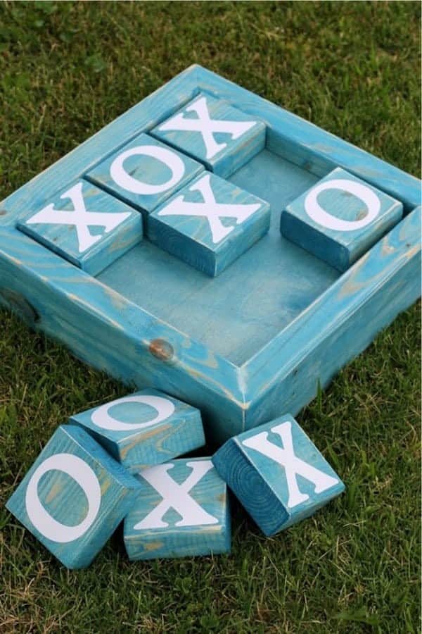 Wooden Tic Tac Toe Craft