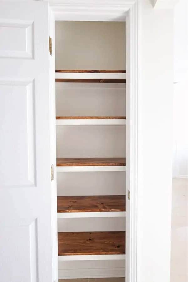 Pantry Shelving Makeover Tutorial