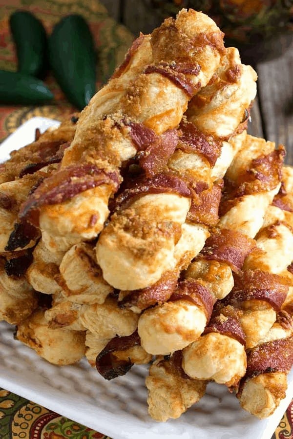 Puff Pastry Bacon Twists