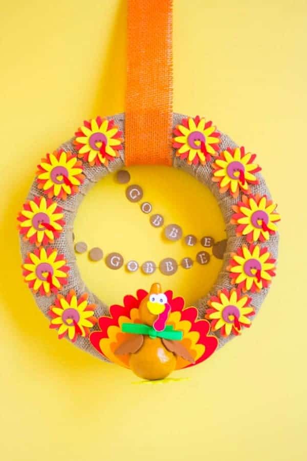 THANKSGIVING TURKEY WREATH