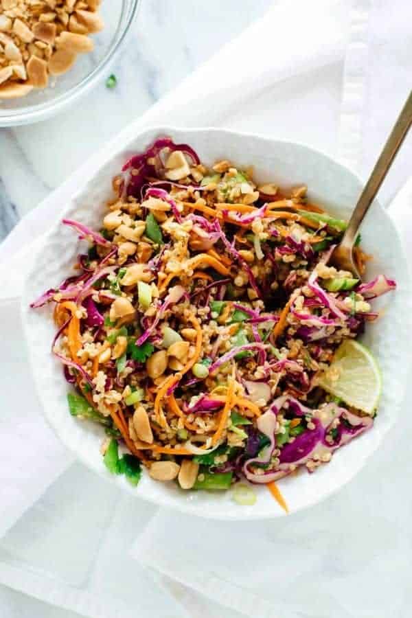 CRUNCHY THAI QUINOA SALAD