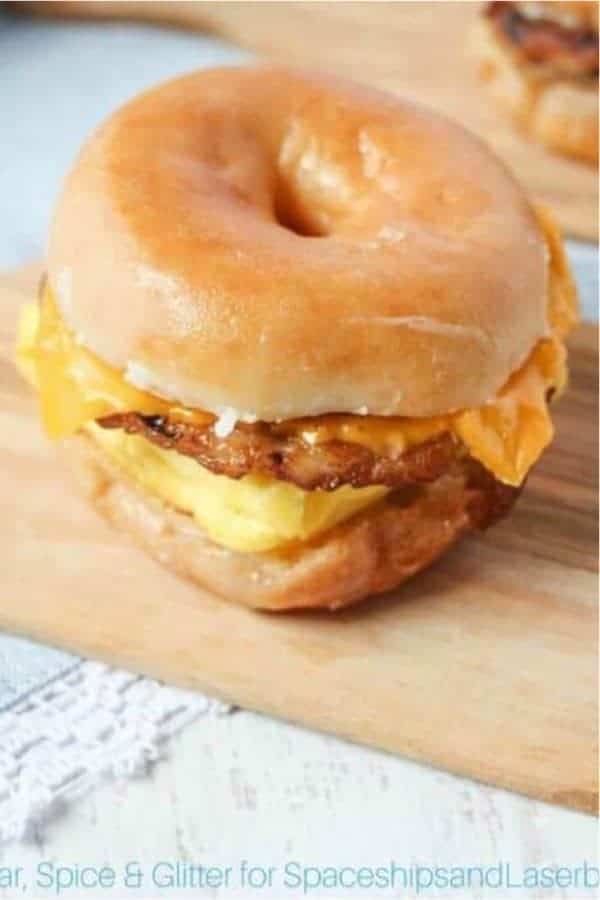 Donut Breakfast Sandwich