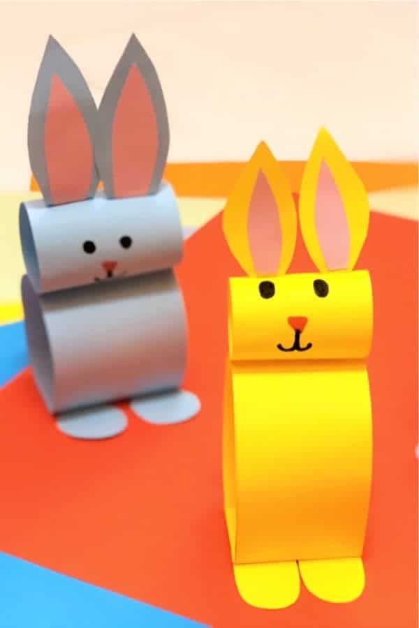 Easy Paper Bunny Craft