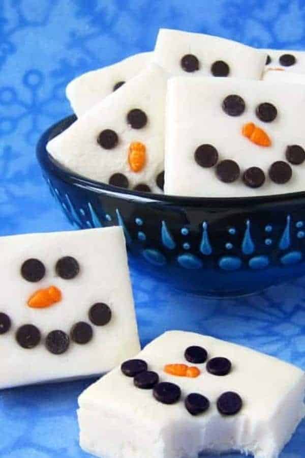 SNOWMAN FUDGE