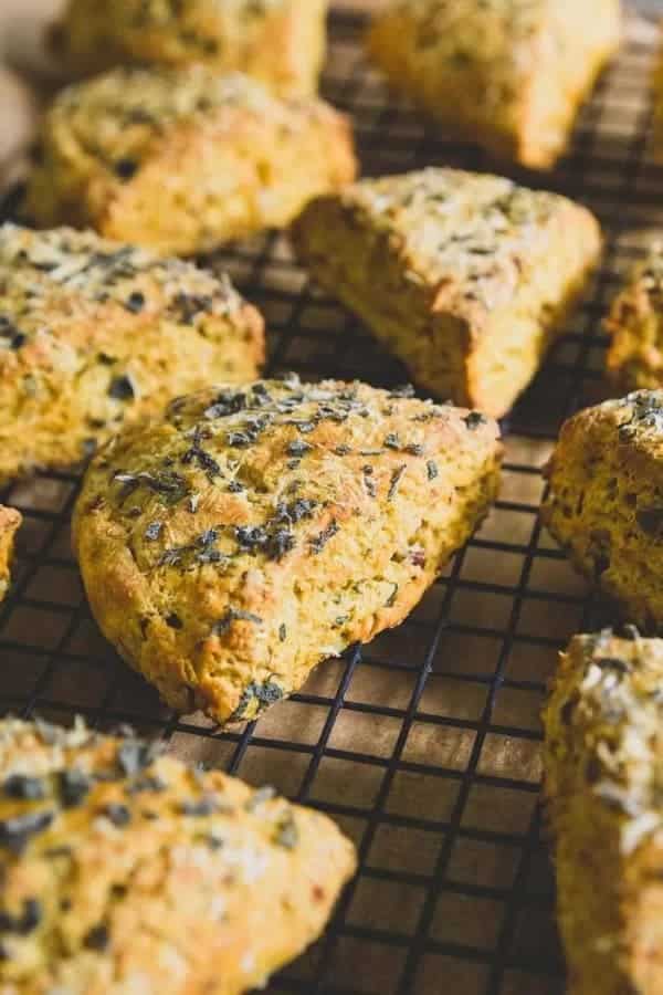 PARMESAN PUMPKIN SCONES