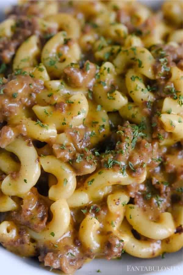 Cheeseburger Macaroni With Instant Pot