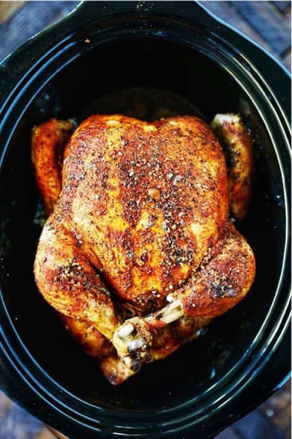 CrockPot Whole Chicken Rotisserie Style