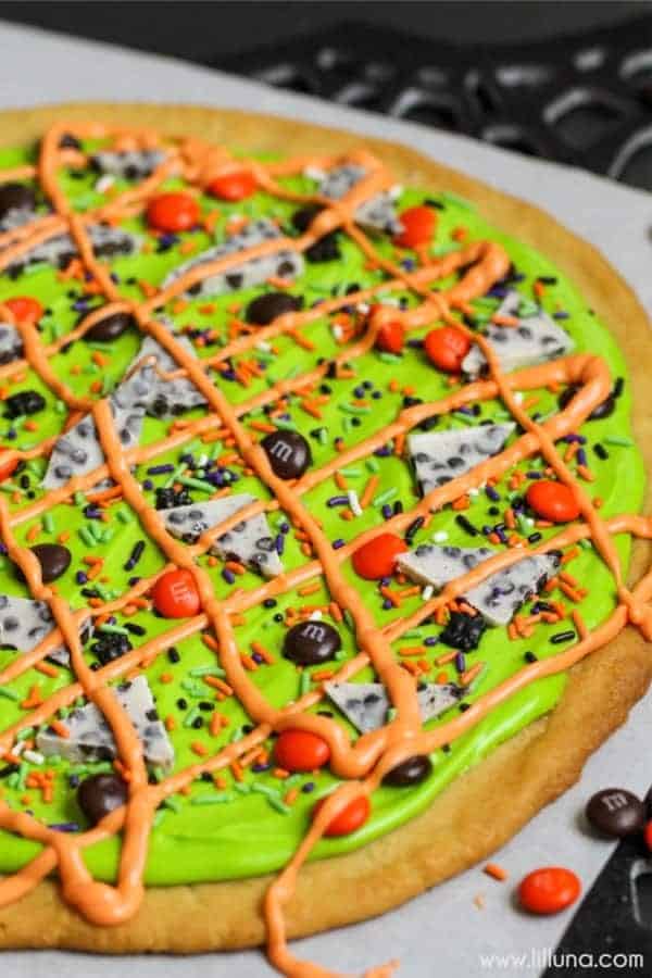 Halloween Sugar Cookie Cake