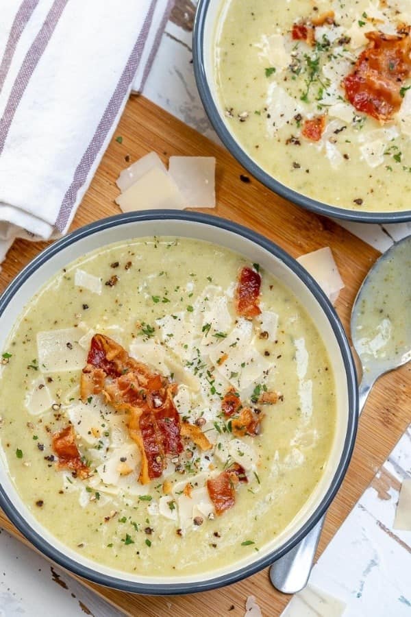 CREAMY ZUCCHINI POTATO SOUP