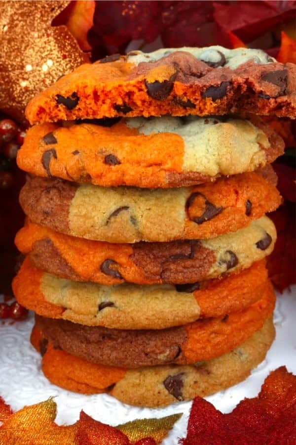 Harvest Marble Chocolate Chip Cookies