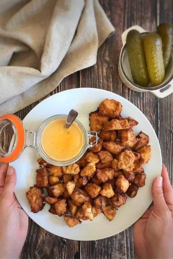 VEGAN CHICK-FIL-A STYLE TOFU NUGGETS