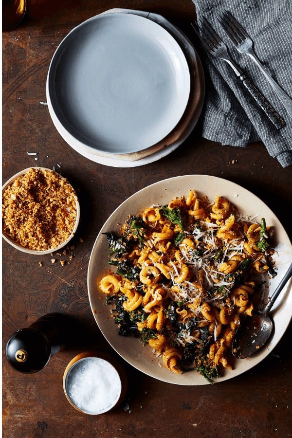 Pasta with Nduja & Bitter Greens