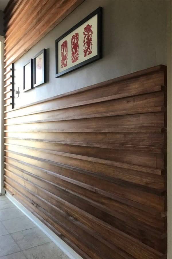 Wood Slat Wall