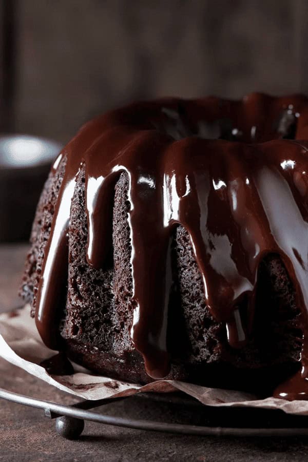 Chocolate Bourbon Cake