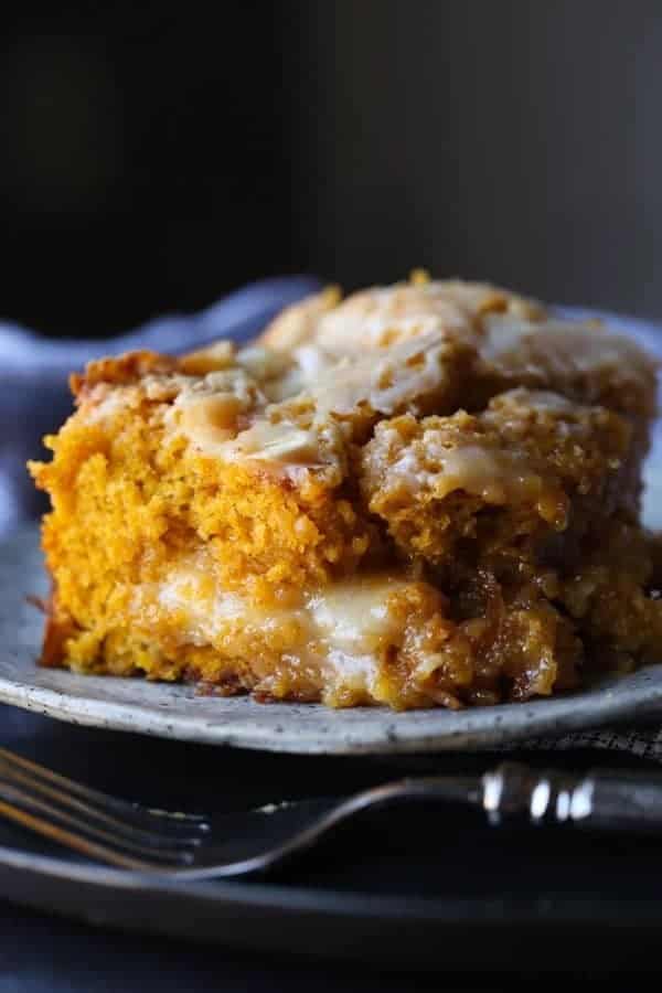 Pumpkin Earthquake Cake