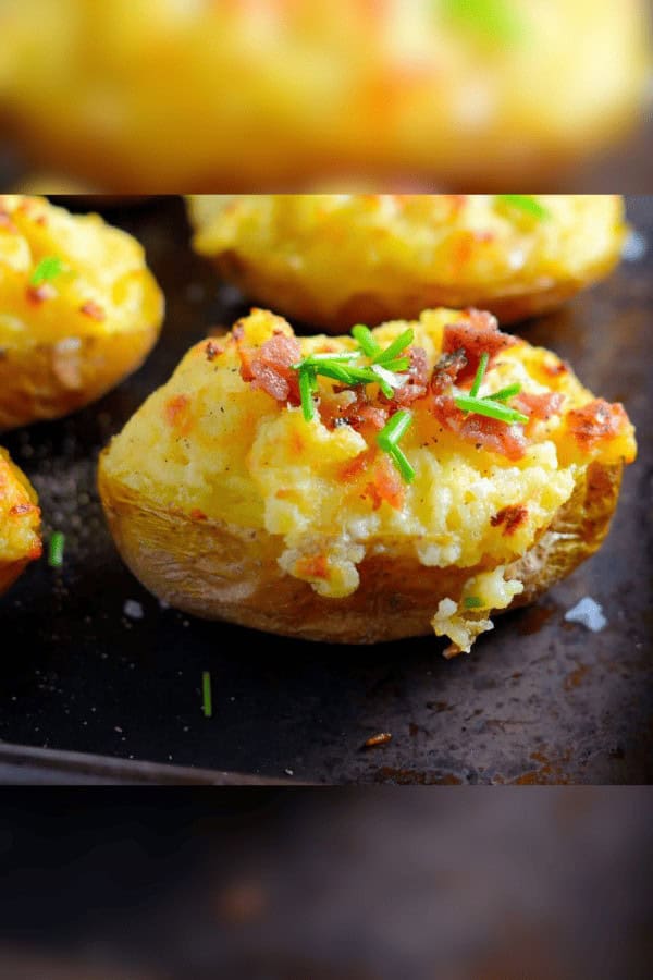 Velveeta-Topped Baked Potatoes