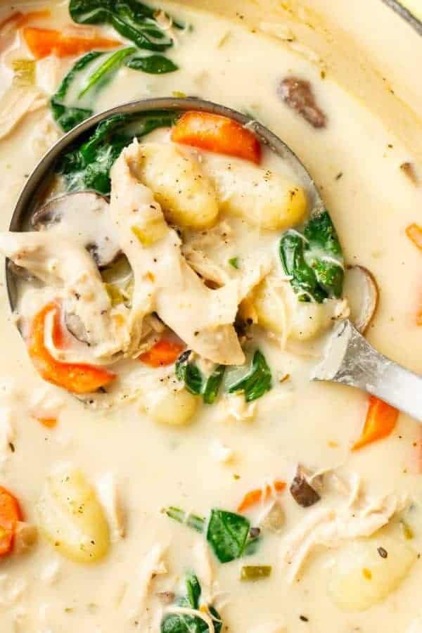 CHICKEN GNOCCHI SOUP