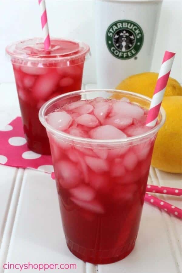 Copycat Starbucks Passion Tea Lemonade