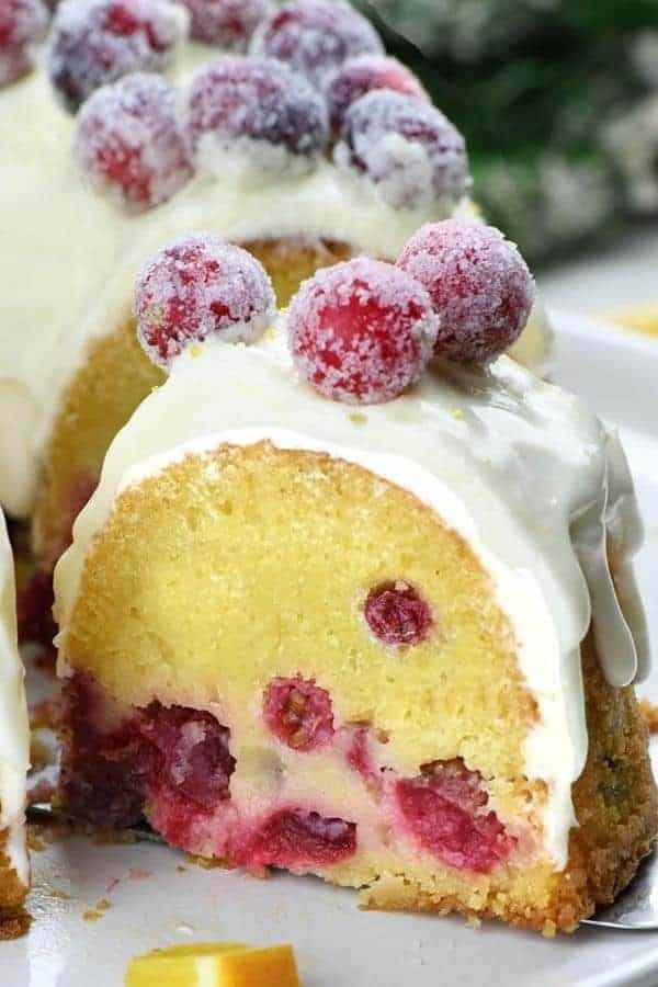 ORANGE CRANBERRY BUNDT CAKE