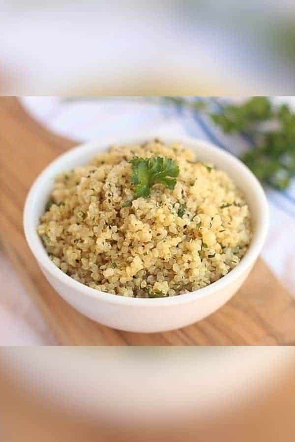 ZESTY LEMON HERB QUINOA