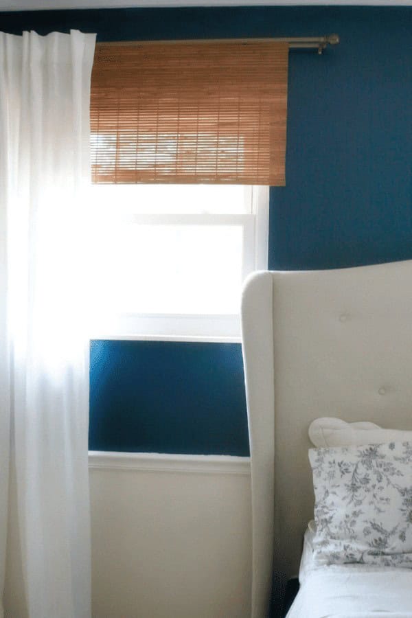 Woven bamboo blinds