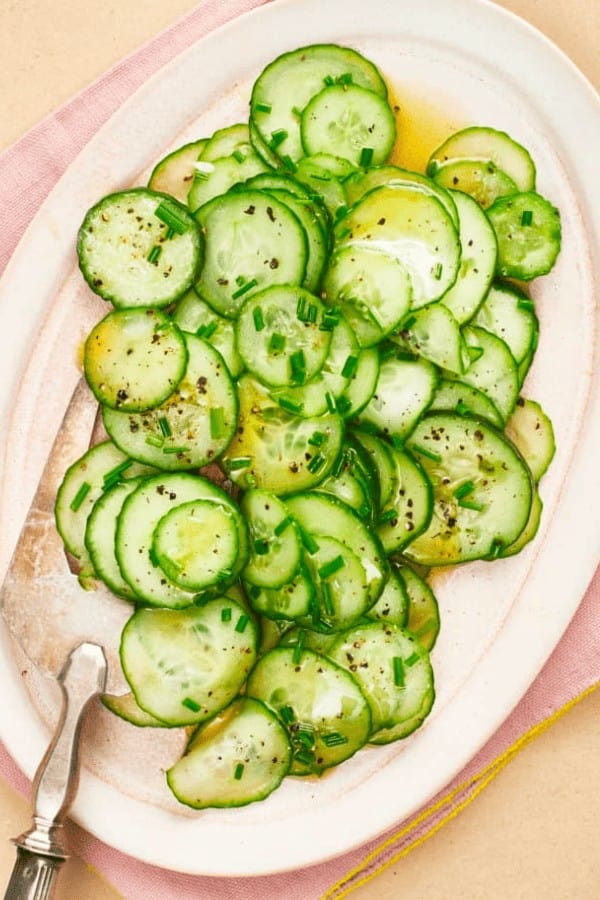 Tangy Cucumber Salad