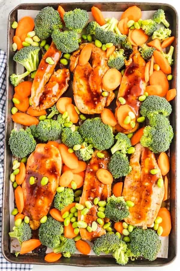 Weight Watchers Teriyaki Chicken Sheet Pan Recipe